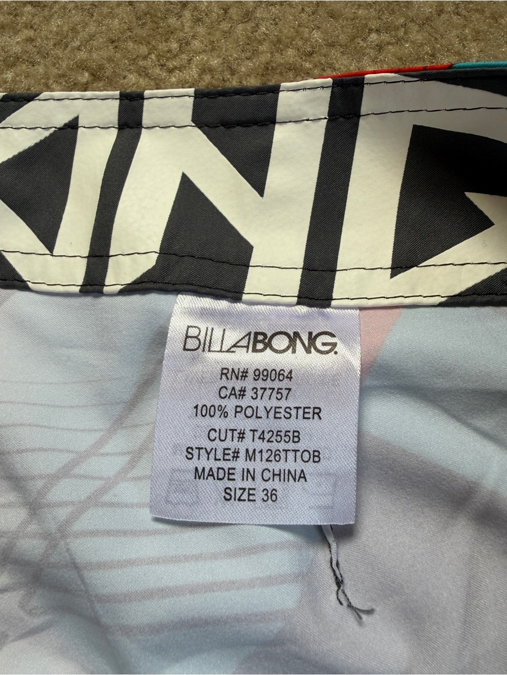 Billabong Buckle Exclusive Plaid Tornado Boardshorts - Picture 3 of 7